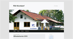 Desktop Screenshot of fsv-kirchdorf.de