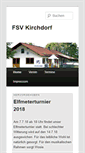 Mobile Screenshot of fsv-kirchdorf.de